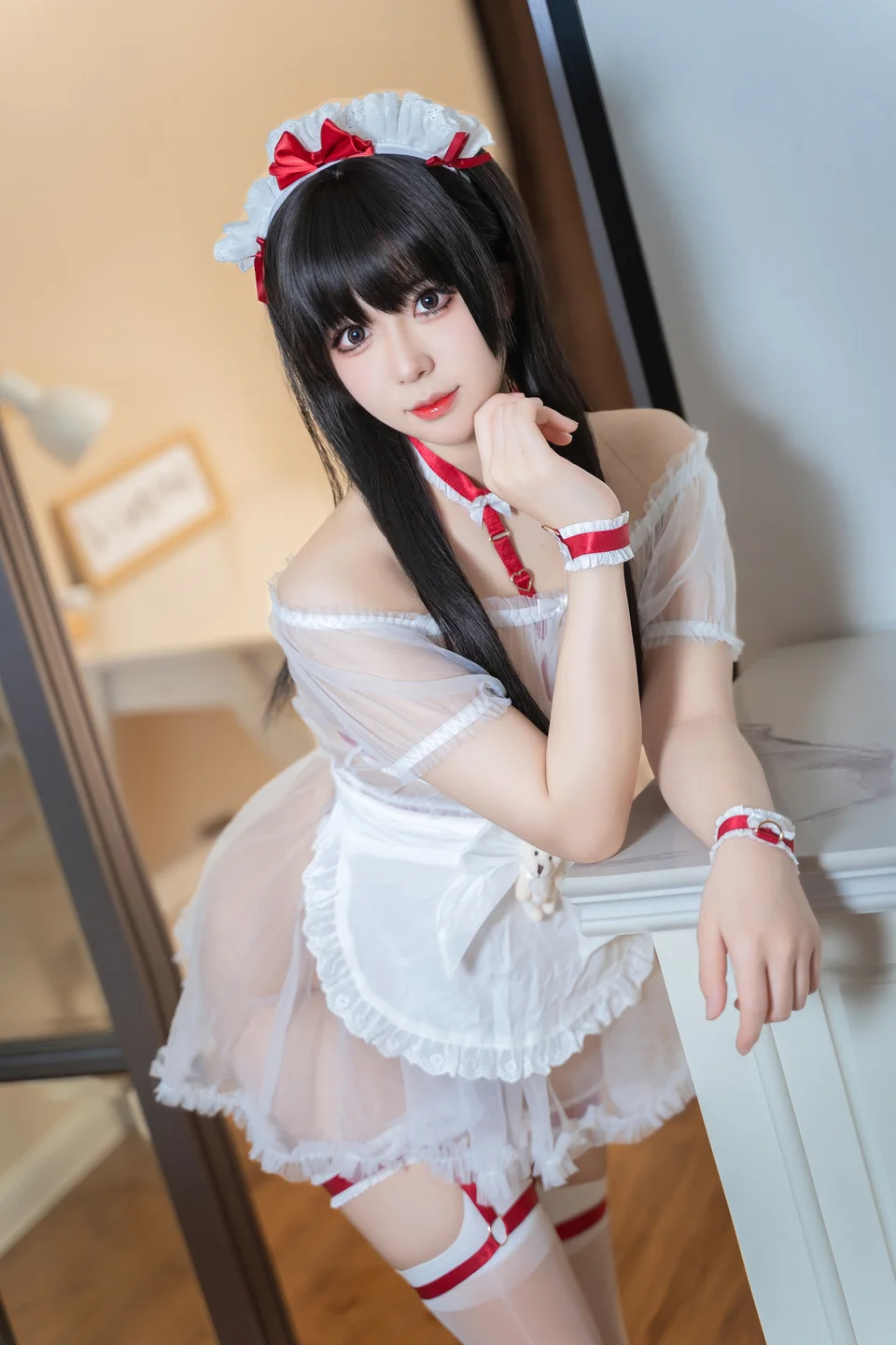 虎森森 - 熊熊女仆 [50P-414MB] tg@simisebaisi 【丝足阁】009.webp